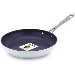 Сковорода для жарки Green Pan LONDON д.28 см белая