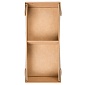 Ящик с отделениями 50 х 22 х 12 см Casy Home Rattan