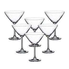Набор бокалов для мартини 280 мл Crystalite Bohemia Colibri/Gastro 6 шт