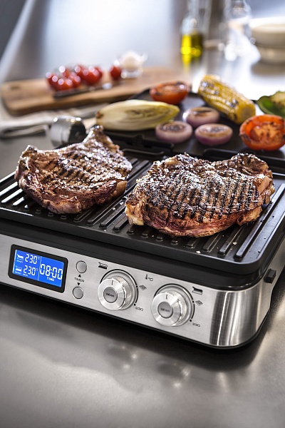 Мультигриль DeLonghi CGH1012D.SP steak expert