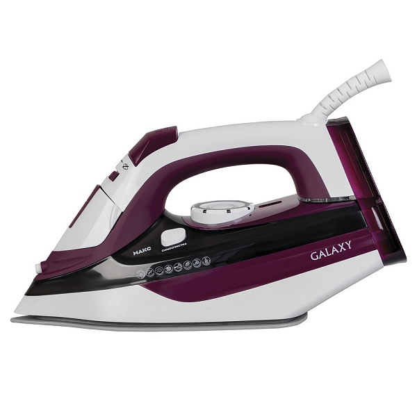 Утюг Galaxy тёмно-сливовый