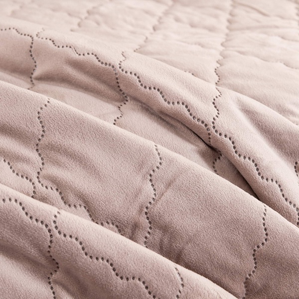 Деметра (пепел роза) Покрывало 240х280