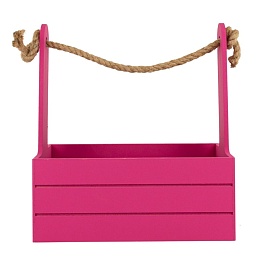 Корзина 25 х 15 х 30 см Азалия бордовая