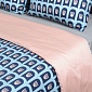 Комплект постельного белья полутораспальный Tkano Cuts & Pieces с принтом Blossom time