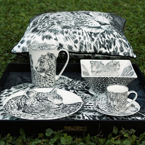 Кружка с крышкой 450 мл Taitu Wild Spirit Leopard