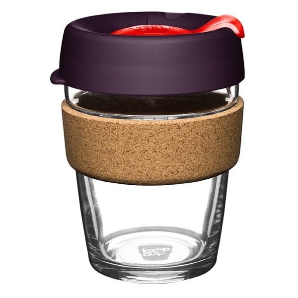 Кружка 340 мл KeepCup Brew Cork M red bells