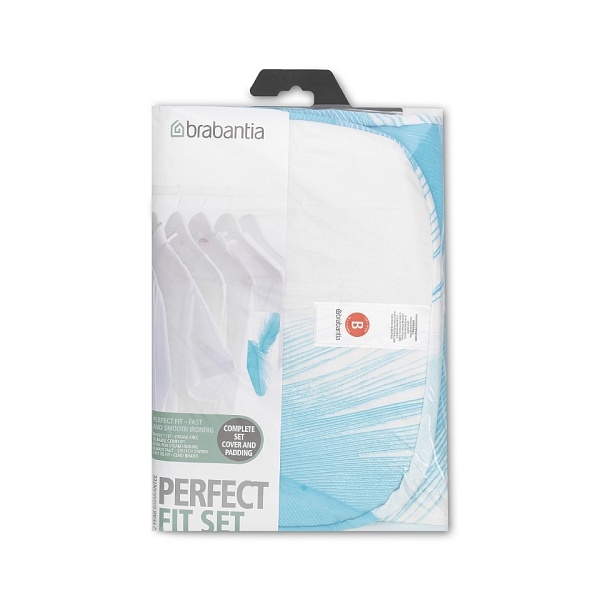 Чехол для гладильной доски Brabantia PerfectFit 124х38см, Перья