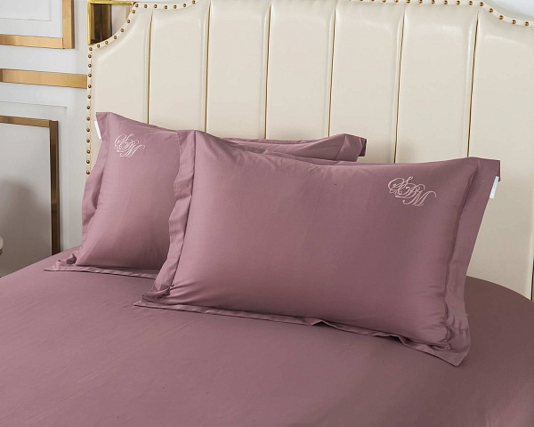 Комплект постельного белья семейный Sofi de Marko Нельсон №14 розовый