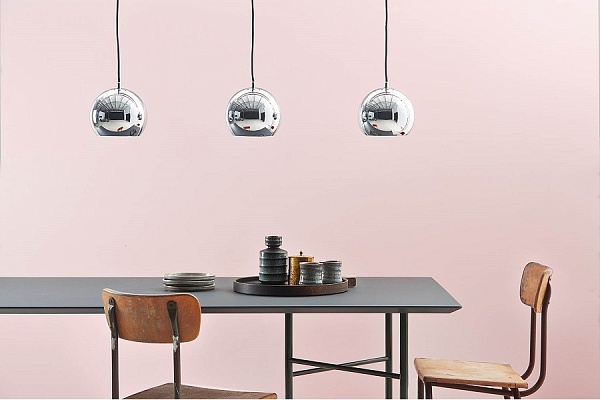 Люстра ball, 3 плафона, бронзовая в глянце