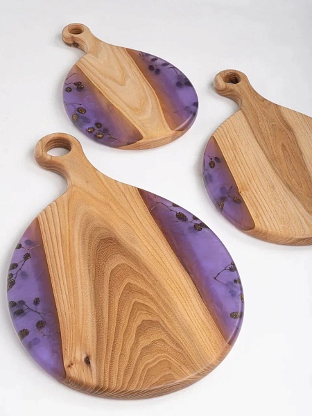 Доска Мастерская Клименко Ольха М лаванда