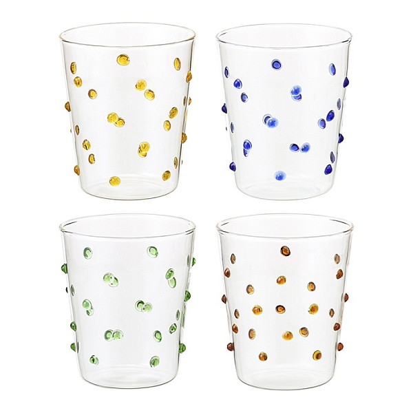 Набор стаканов 4шт 425мл Pom-pon