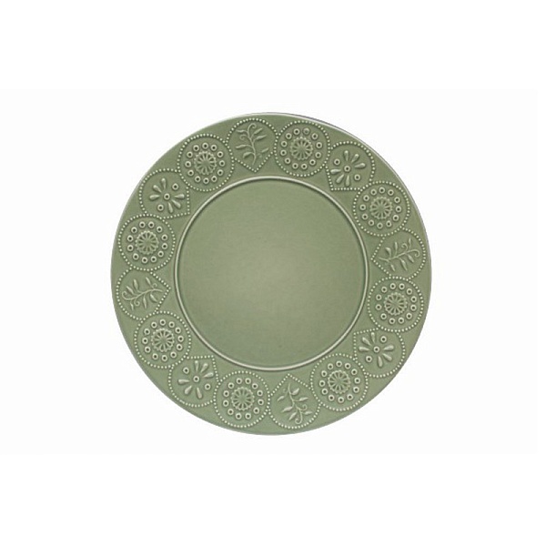 Тарелка подстановочная COIMBRA 31 см зеленый