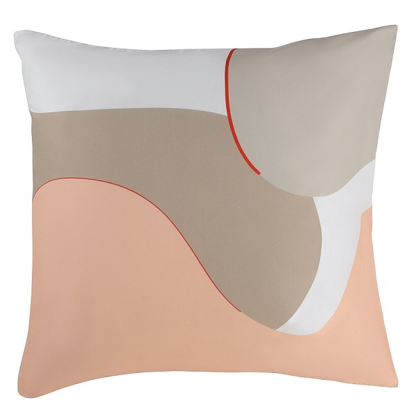 Набор из двух наволочек из сатина с авторским принтом Tkano Freak Fruit 70 х 70 см