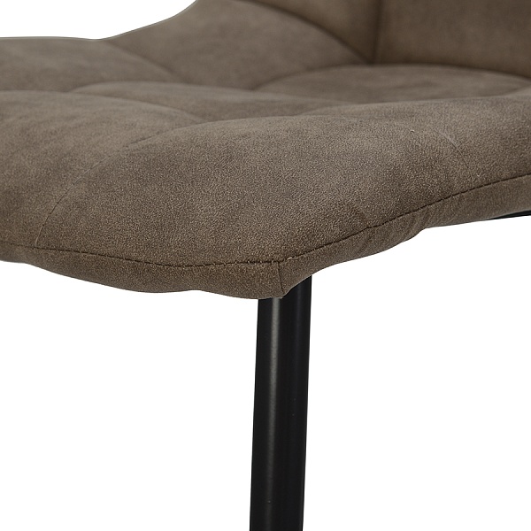 Стул Berg "Chili" микрофибра, коричневый