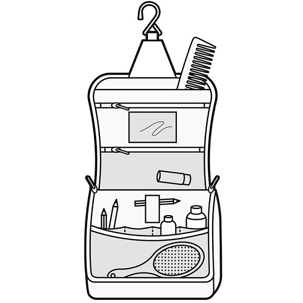 Сумка-органайзер Reisenthel Toiletbag black