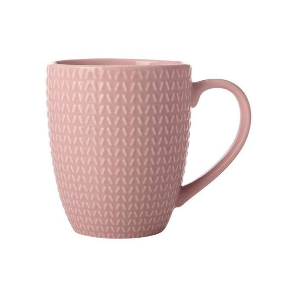 Кружка 360 мл Casa Domani Corallo розовый