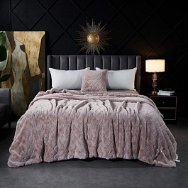 Плед 160 х 220 см Sofi de Marko Бернард пудра