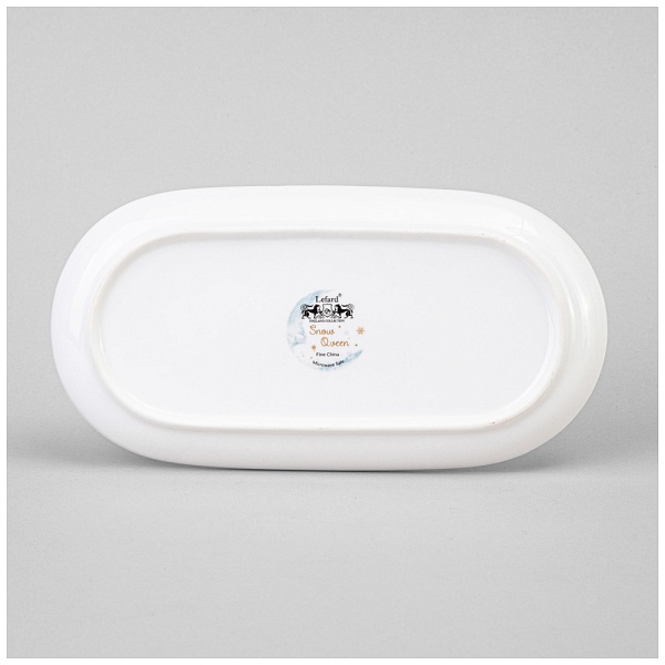 Блюдо овальное 20,5 см Lefard Снежная королева