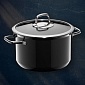 Кастрюля суповая 24 см WMF Fusiontec Compact Black