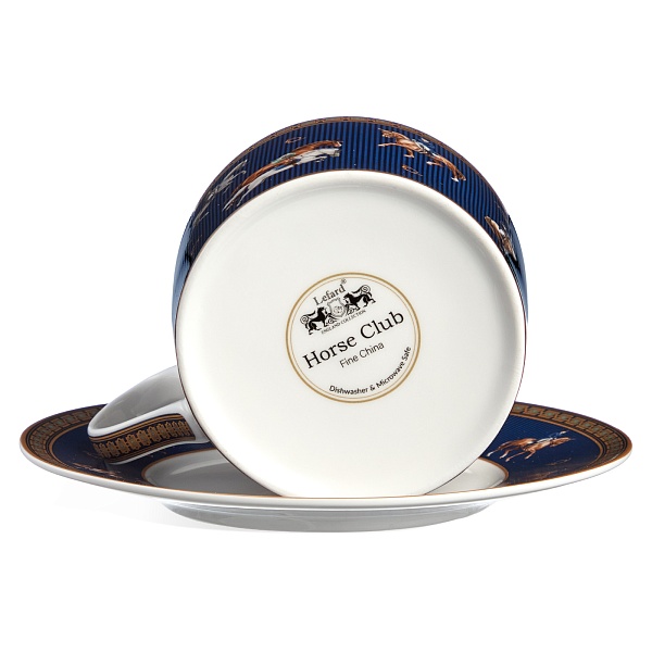 Пара чайная 300 мл Lefard Horse Club синяя