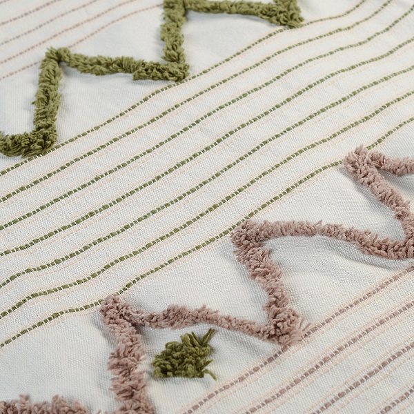 Покрывало с бахромой 180 х 250 см Tkano Ethnic