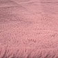 Ковёр плюшевый 120 х 180 см Dasch My Bunny розовый