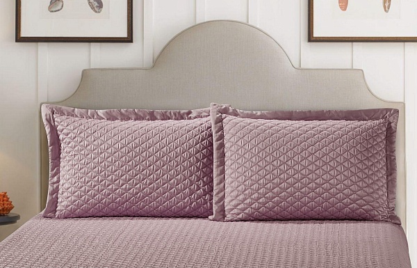 Комплект покрывало + 2 наволочки Sofi de Marko Эллада розовый