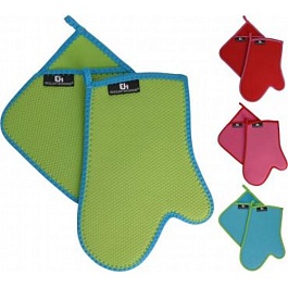 Набор: варежка + прихватка