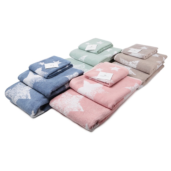 Полотенце для рук и лица 33 х 50 см Lasa Home Stella бежевый