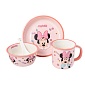 Набор посуды Минни Маус, розовый