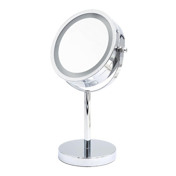 Зеркало настольное Ridder Daisy LED хром