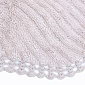 SIERRA (беж) Коврик для ванной кружевной 60х100