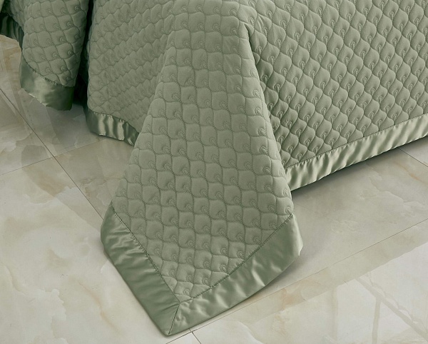 Комплект покрывало и наволочки 160 х 220 см Sofi de Marko Роксалана олива