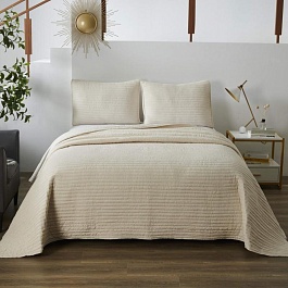 Комплект покрывало и наволочка 160 х 220 см Sofi de Marko Фрида кремовый