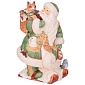 Фигура 19 х 18 см Lefard Дед Мороз на лыжах мультиколор