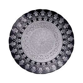 Блюдо сервировочное 30 см Akcam Серебро Хюррем