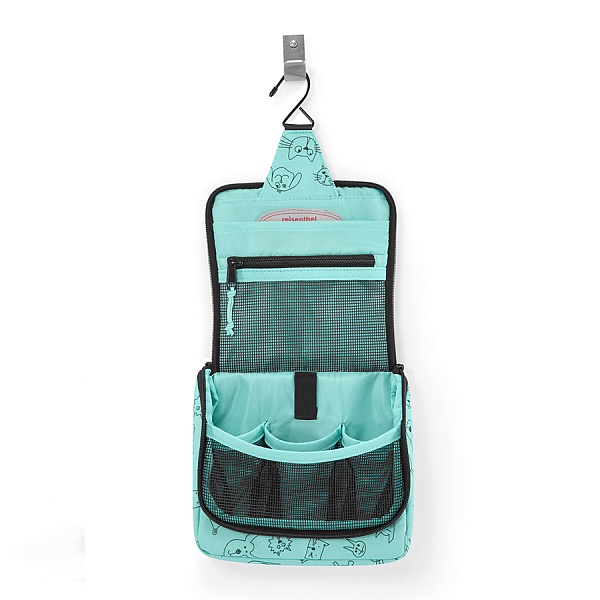 Органайзер детский Reisenthel Toiletbag Cats and Dogs mint