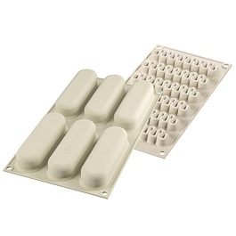 Набор силиконовых форм 2 шт. для приготовления эклеров Silikomart pop eclair