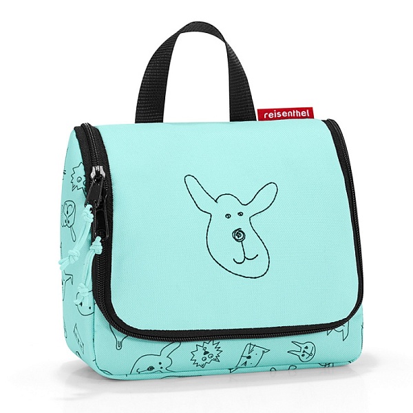 Органайзер детский Reisenthel Toiletbag Cats and Dogs mint