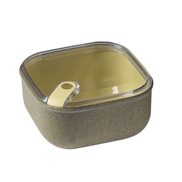 Контейнер квадратный 2 л Omada Pull Box оливковый 