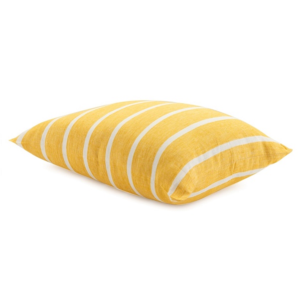 Чехол на подушку 40 х 60 см Tkano Essential полоска горчичный
