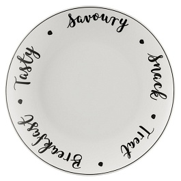 Тарелка Price & Kensington Carnaby Script 21 см