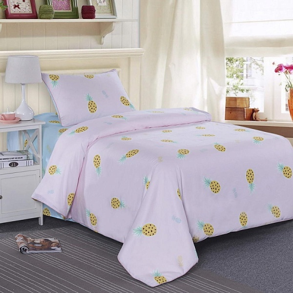 Комплект постельного белья детский Sofi de Marko Ананасик розовый