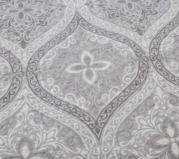 Комплект покрывало и наволочки Sofi de Marko Пэчворк №38 серый