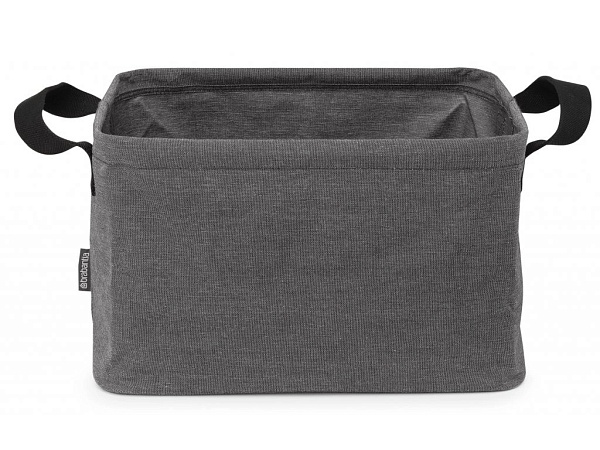 Складная корзина для белья 35 л Brabantia тёмно-серая