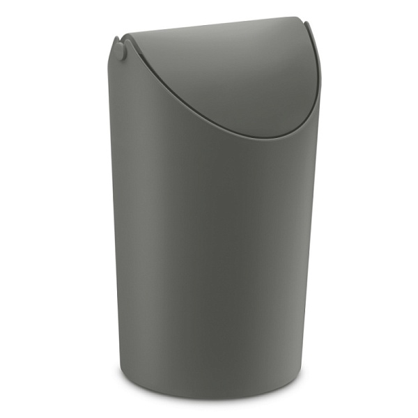 Корзина для мусора Jim 3,25 л тёмно-серая