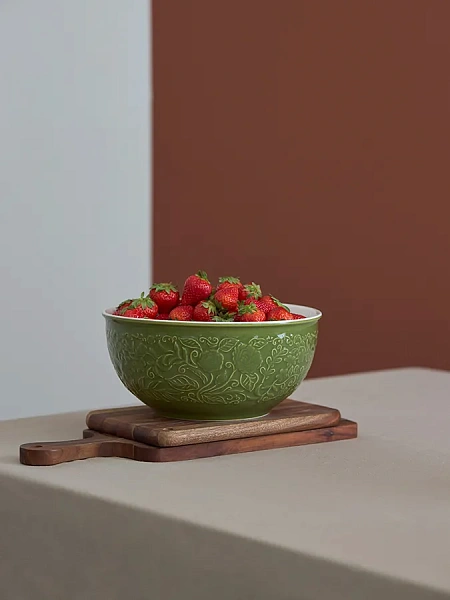 Миска 3л English gardens, зеленая