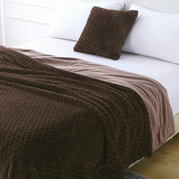 Покрывало 160 х 220 см Sofi de Marko Аврил шоколад