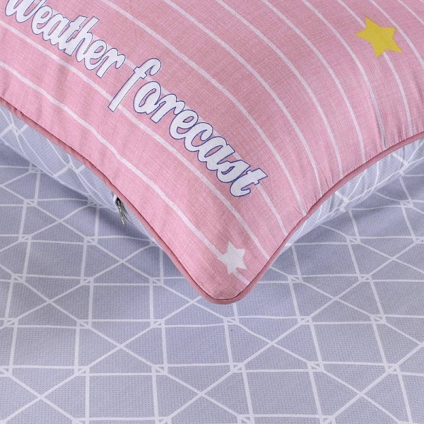 Комплект постельного белья Sofi de Marko Весёлые тучки розовый