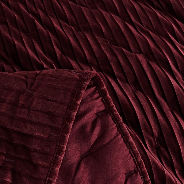 Комплект покрывало и наволочки 240 х 260 см Sofi de Marko Адажио бордо